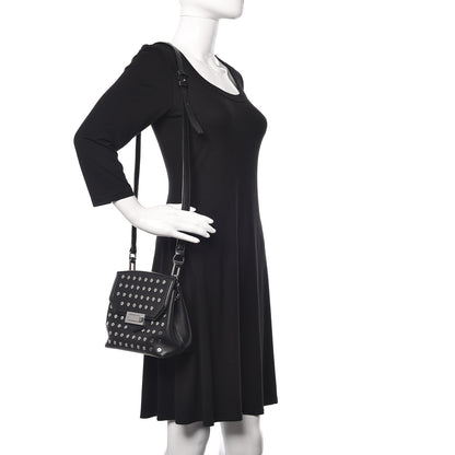 Alexander Wang Lambskin Small Eyelets Marion Tote Black Silver Hardware 2 of 11