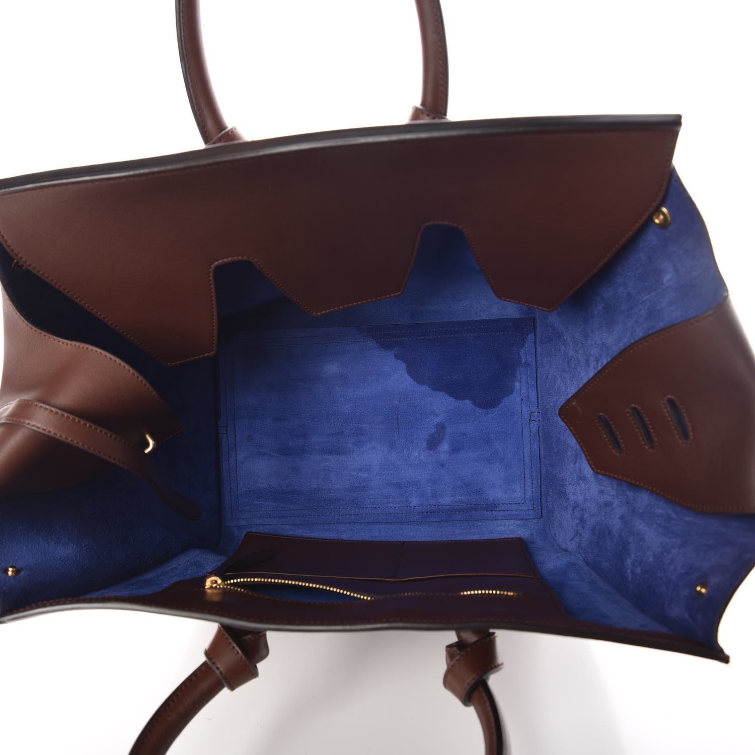 Celine Natural Calfskin Small Tie Knot Tote Acajou 5 of 9