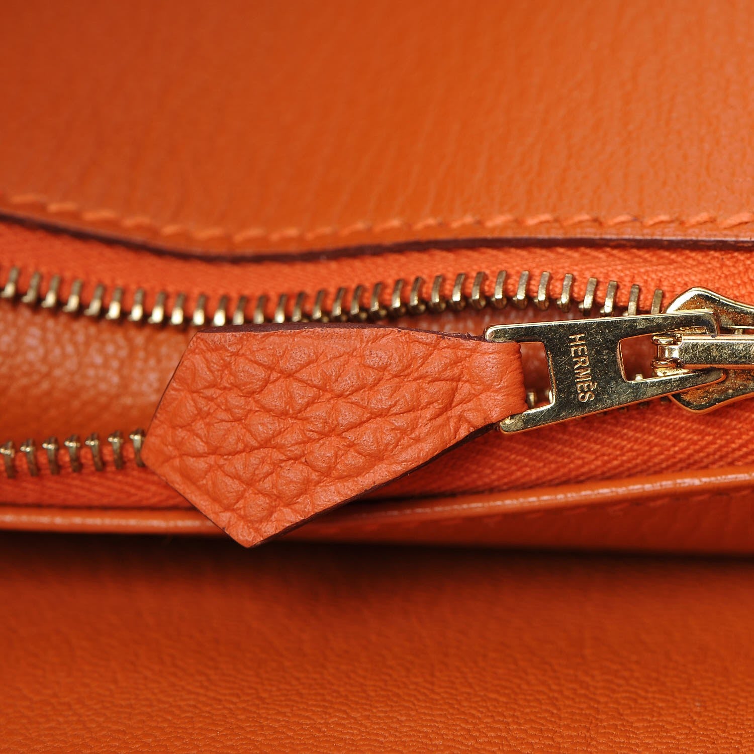 Hermes Togo Birkin 35 Orange 23 of 53