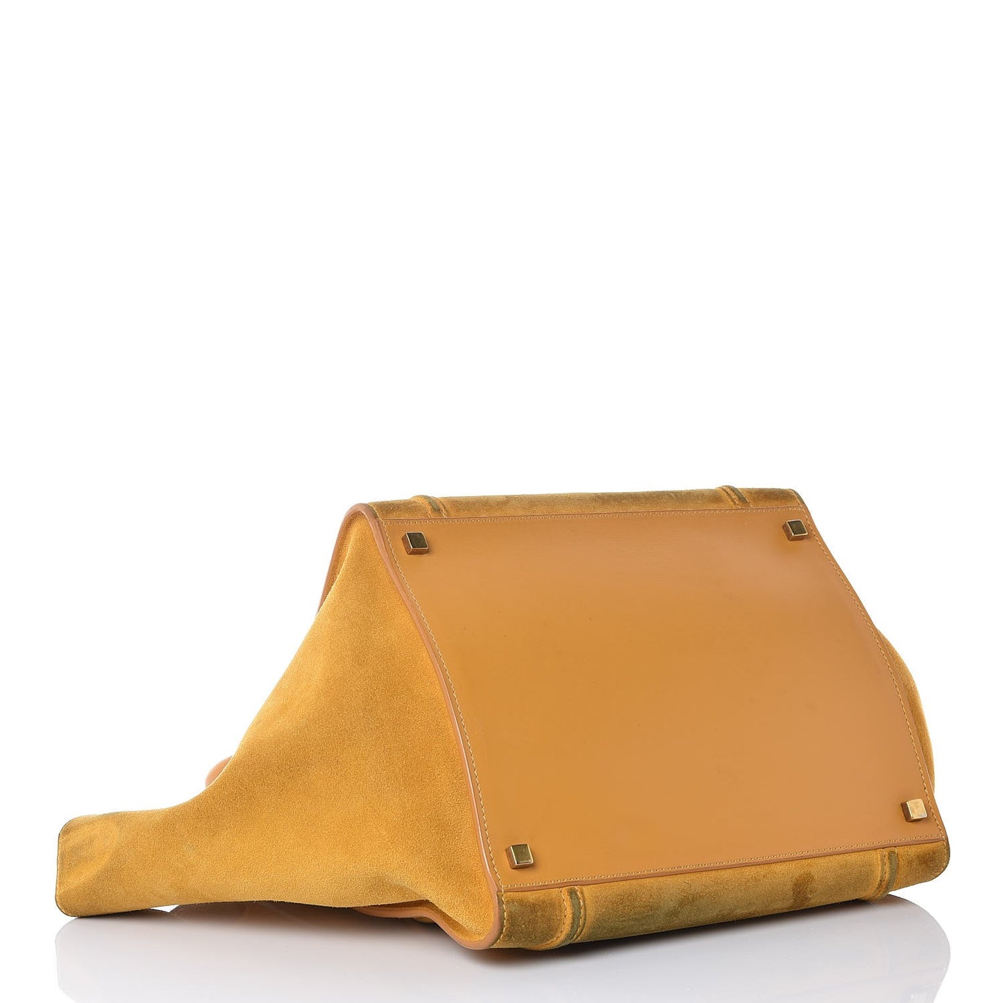 Suede Medium Phantom Luggage Amber