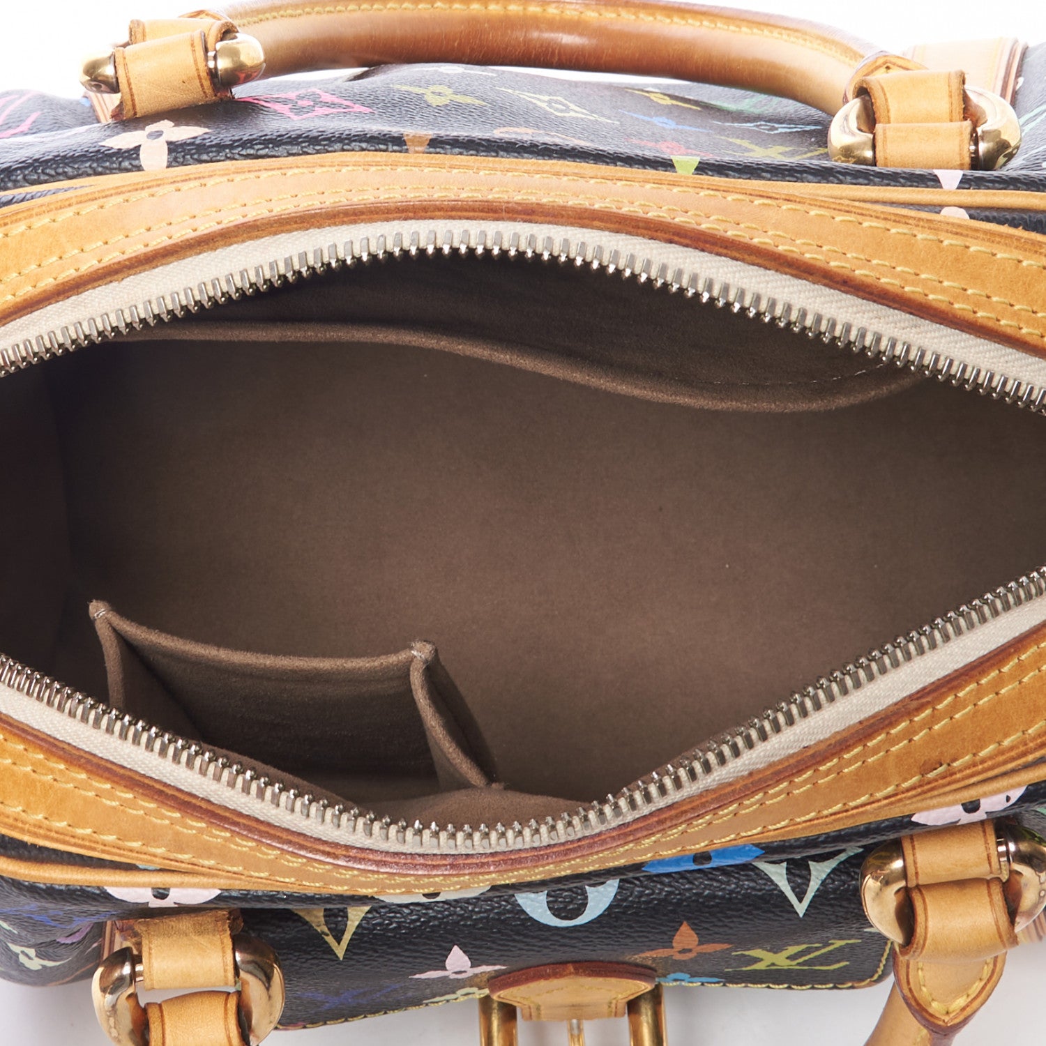 Louis Vuitton Monogram Multicolor Priscilla Black 6 of 8