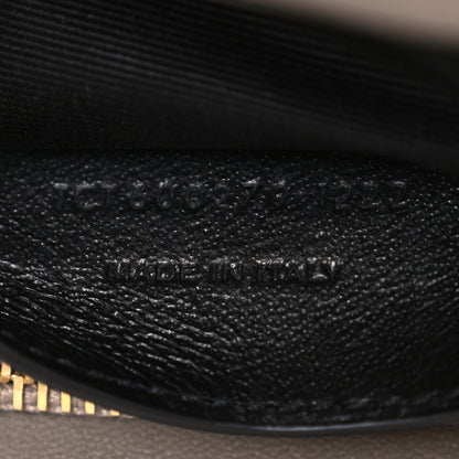 Saint Laurent Sheepskin Matelasse Chevron Monogram Medium College Bag Greyish Brown 7 of 10