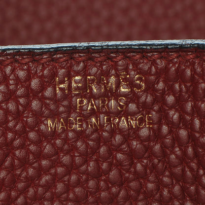Hermes Taurillon Clemence JPG Birkin 42 Rouge H 13 of 33