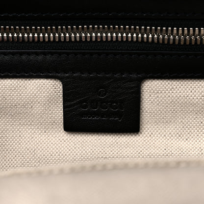 Gucci Calfskin GG Tennis Embossed Backpack Black 6 of 10