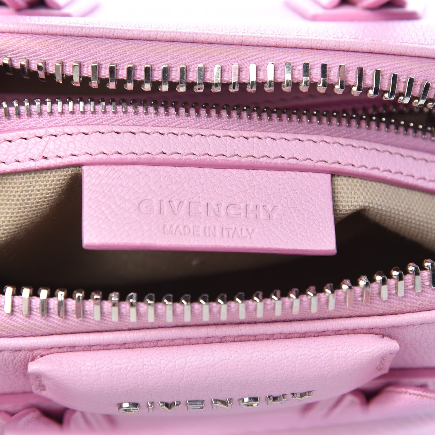 Givenchy Sugar Goatskin Mini Antigona Bright Pink 6 of 10