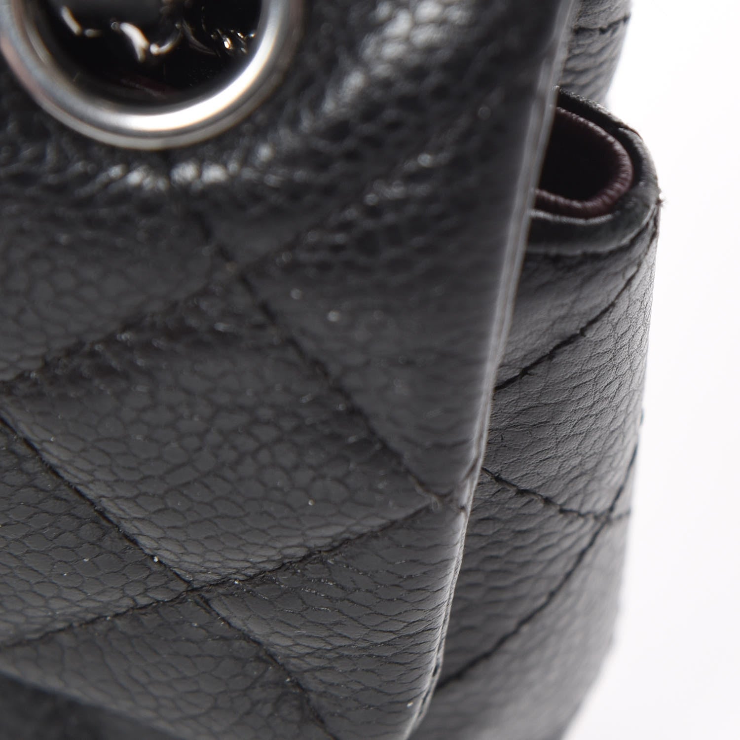 Chanel Caviar Quilted Mini Rectangular Flap Black 15 of 20