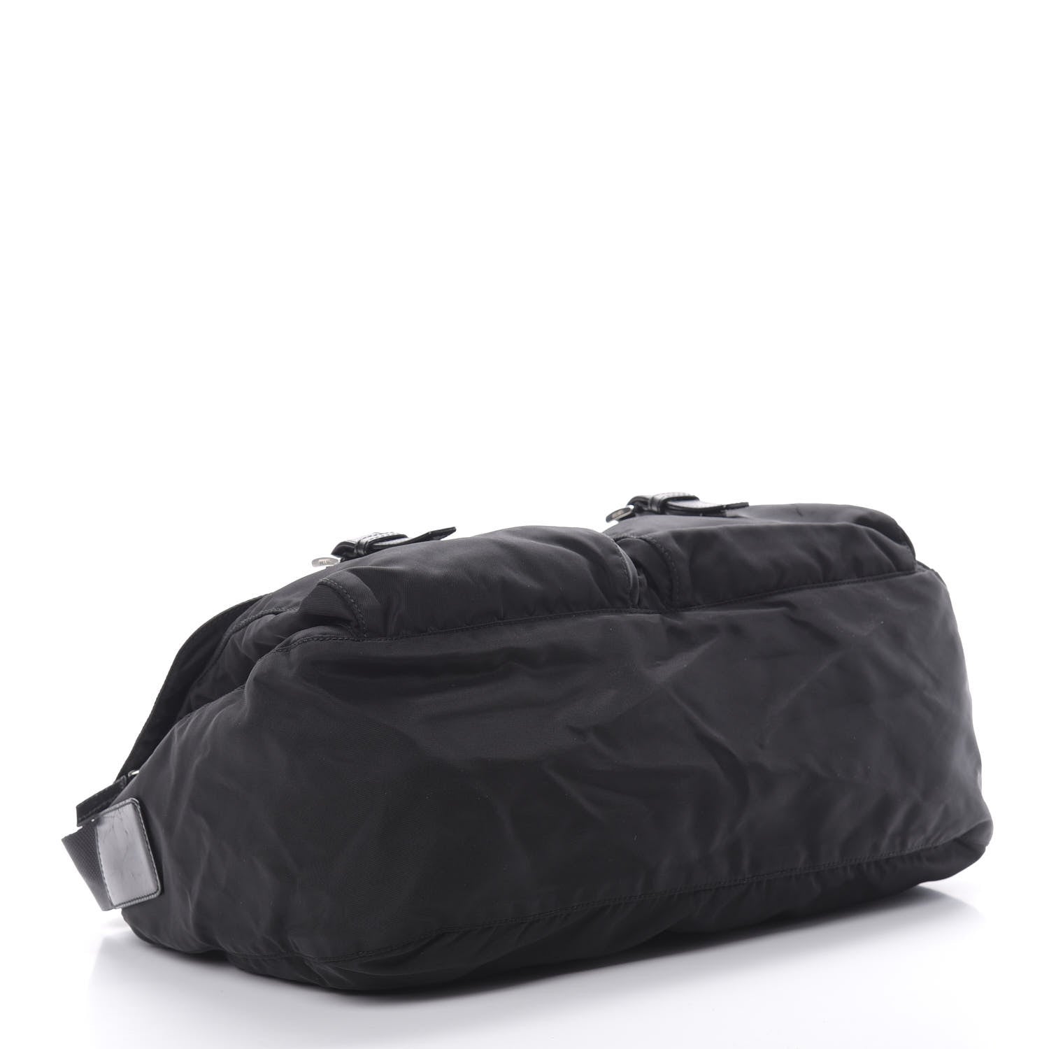 Prada Nylon Vela Messenger Bag Black 3 of 9