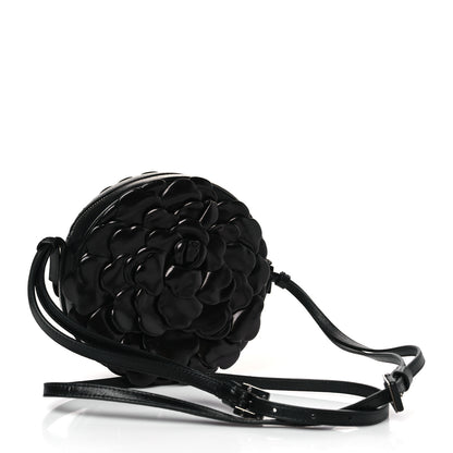 Valentino Garavani Nappa Atelier 03 Rose Edition Round Crossbody Bag Black 3 of 8