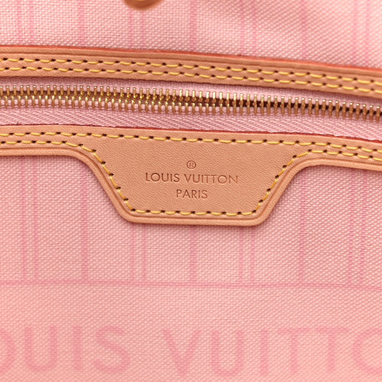 Louis Vuitton Damier Azur Neo Neverfull GM Rose Ballerine 6 of 9