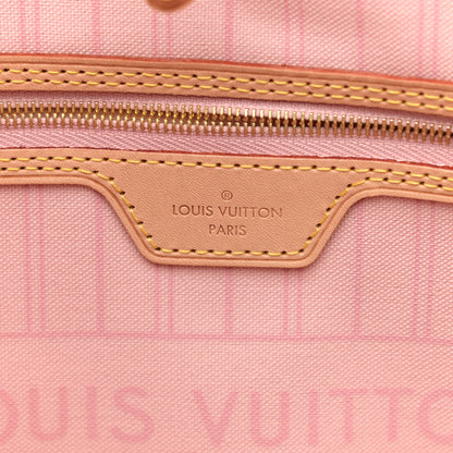 Louis Vuitton Damier Azur Neo Neverfull GM Rose Ballerine 6 of 9