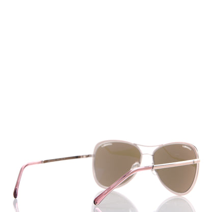 Chanel Mirrored Pilot Summer Sunglasses 4223 Pink 3 of 6