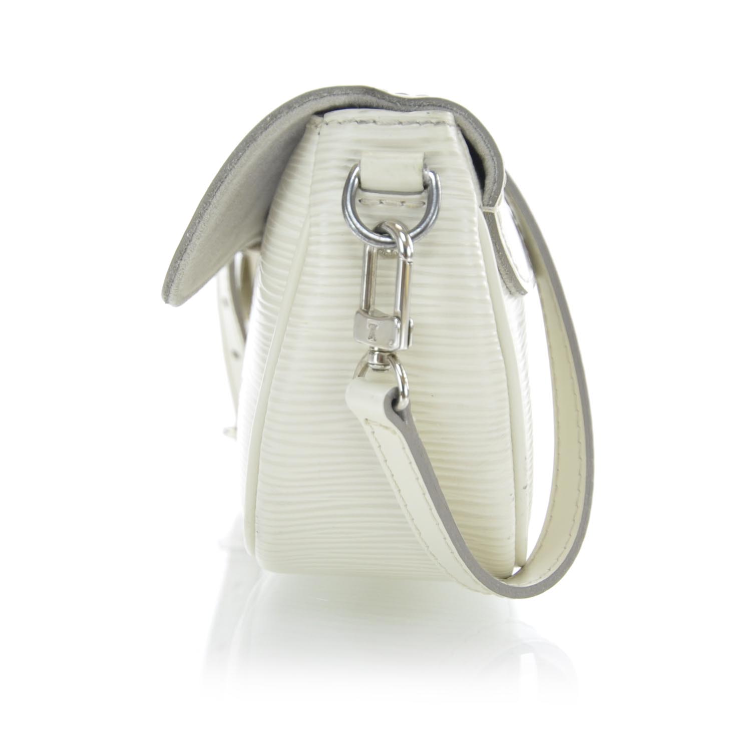 Louis Vuitton Epi Montaigne Clutch Ivory 4 of 10