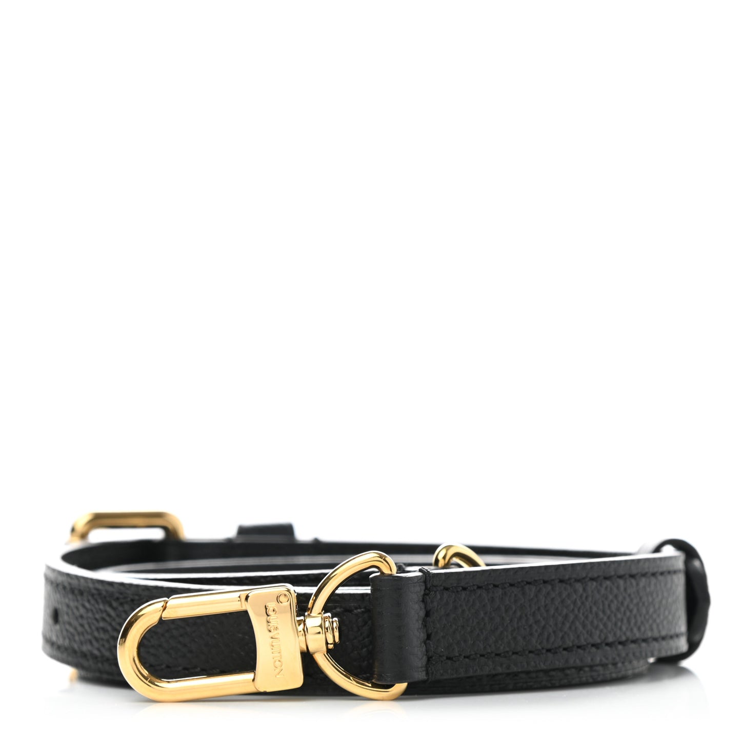 Calfskin 16mm Adjustable Shoulder Strap Black