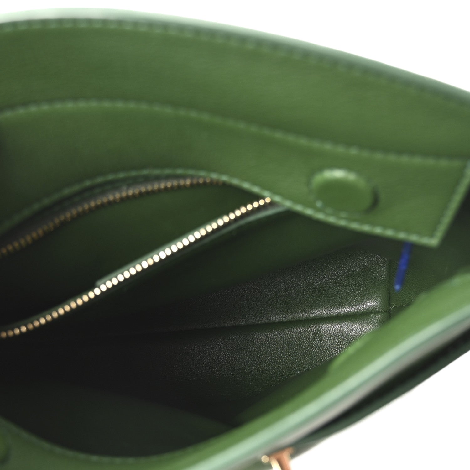Salvatore Ferragamo Calfskin Small Hug Messenger Bag Forest Green 5 of 10