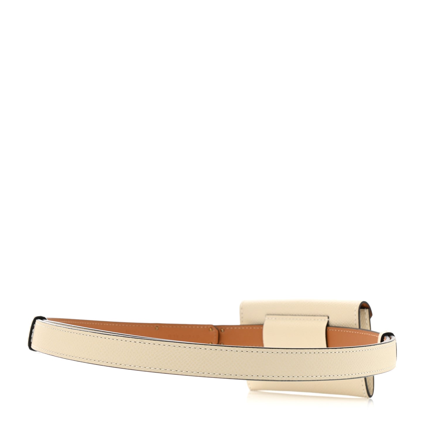 Epsom Kelly Pocket Belt Craie