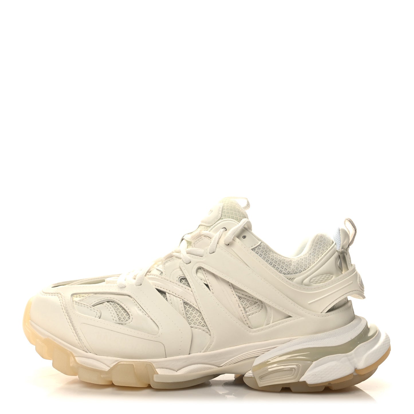 Mesh Nubuck Effect Fabric Glow in the Dark Mens Sneakers 41 White