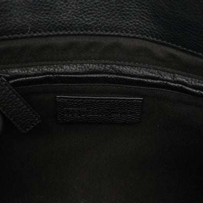 Alexander McQueen Pebbled Calfskin Skull Padlock Tote Black 6 of 11