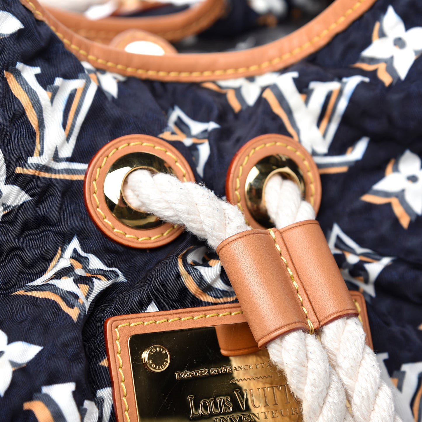 Nylon Monogram Cruise Bulles GM Navy