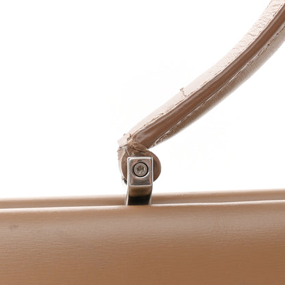 Celine Patina Box Calfskin Medium Clasp Bag Light Camel 11 of 16