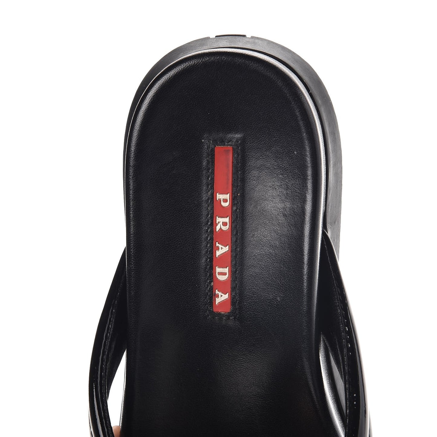 Vernice Soft Thong Sandals 36 Black