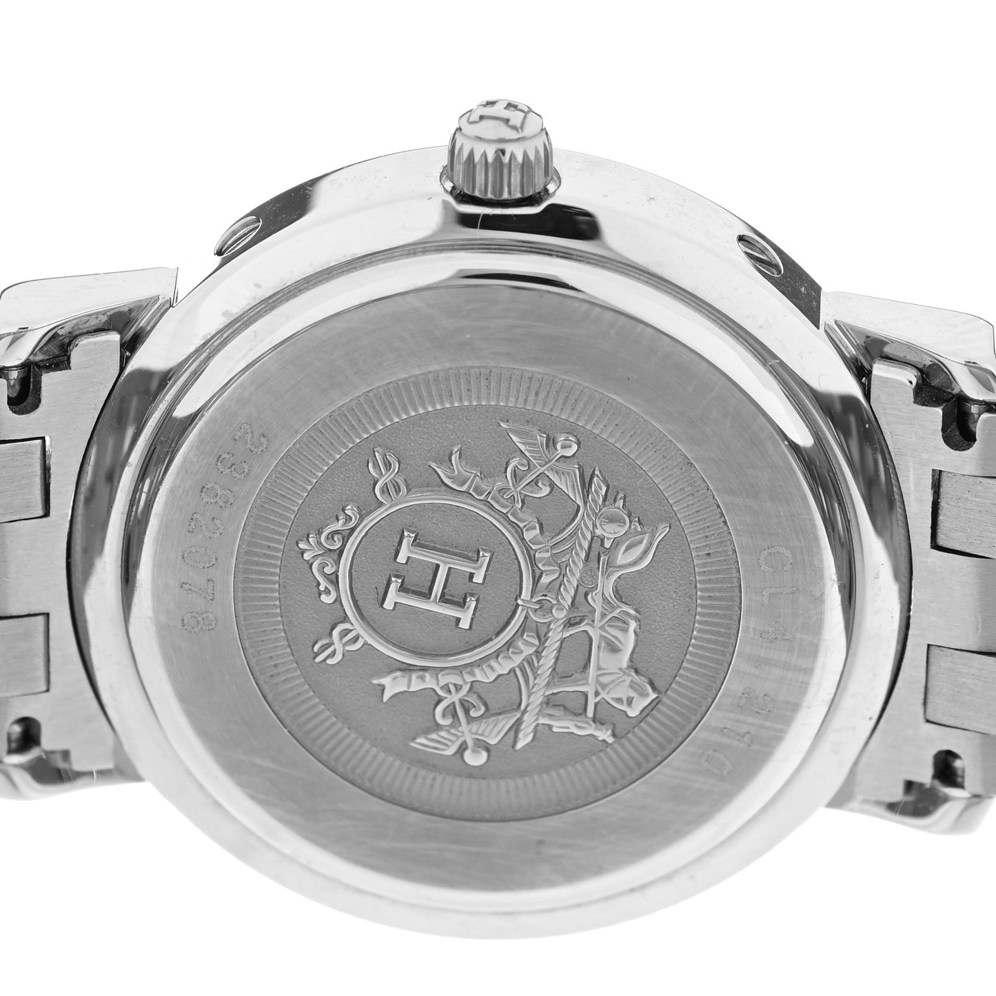 Stainless Steel 24mm Clipper Quartz Watch White