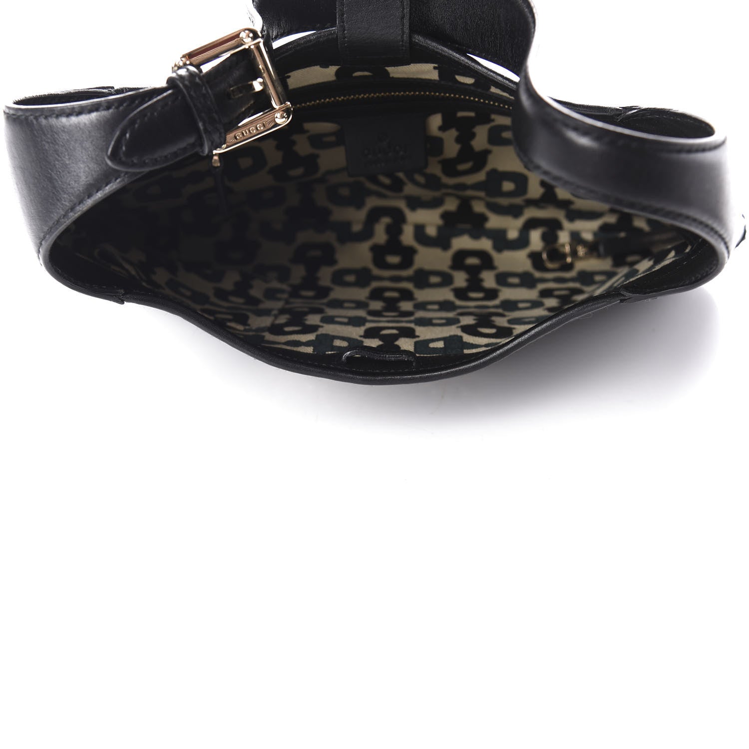 Gucci Guccissima Punch Hobo Black 5 of 10