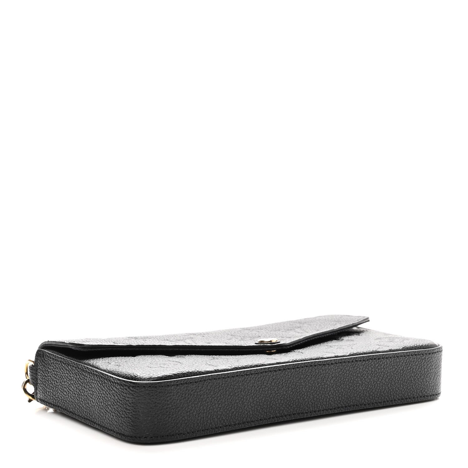 Louis Vuitton Empreinte Pochette Felicie Chain Wallet Black 4 of 9