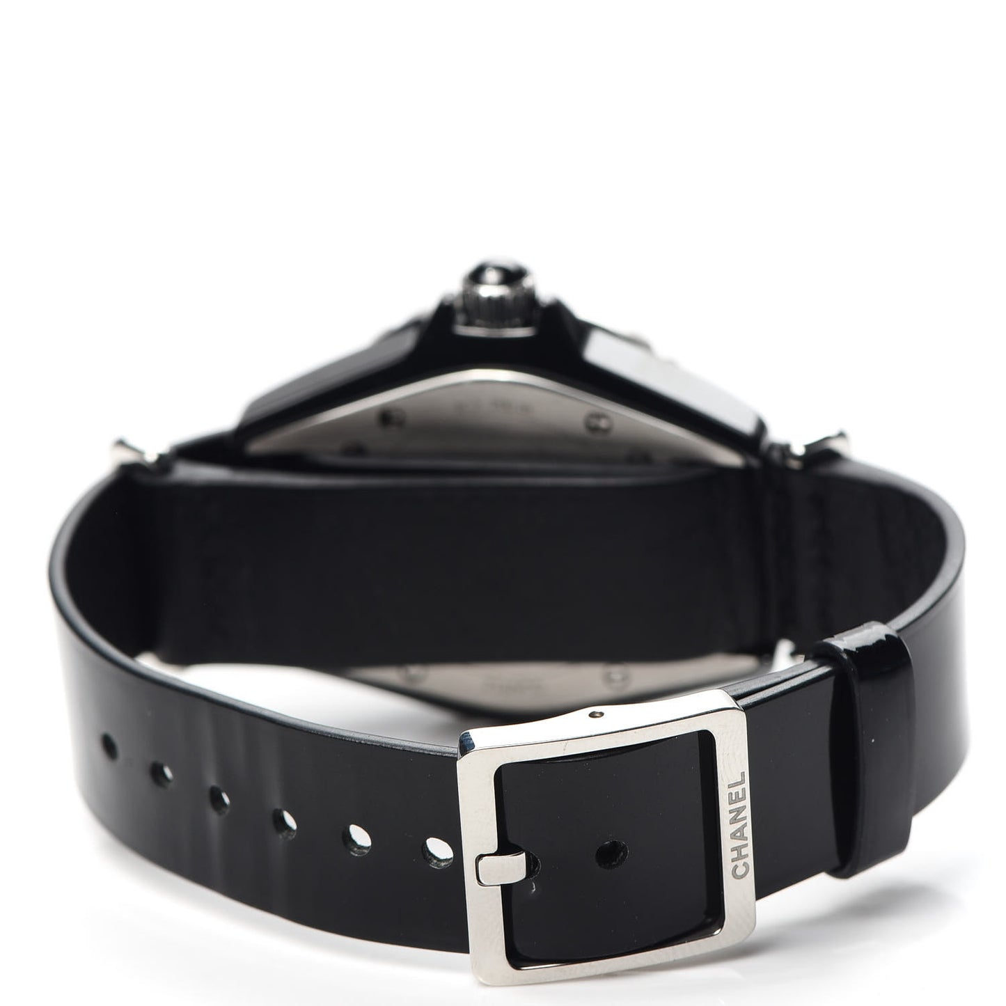 Stainless Steel Ceramic 33mm J12 Quartz Watch Black