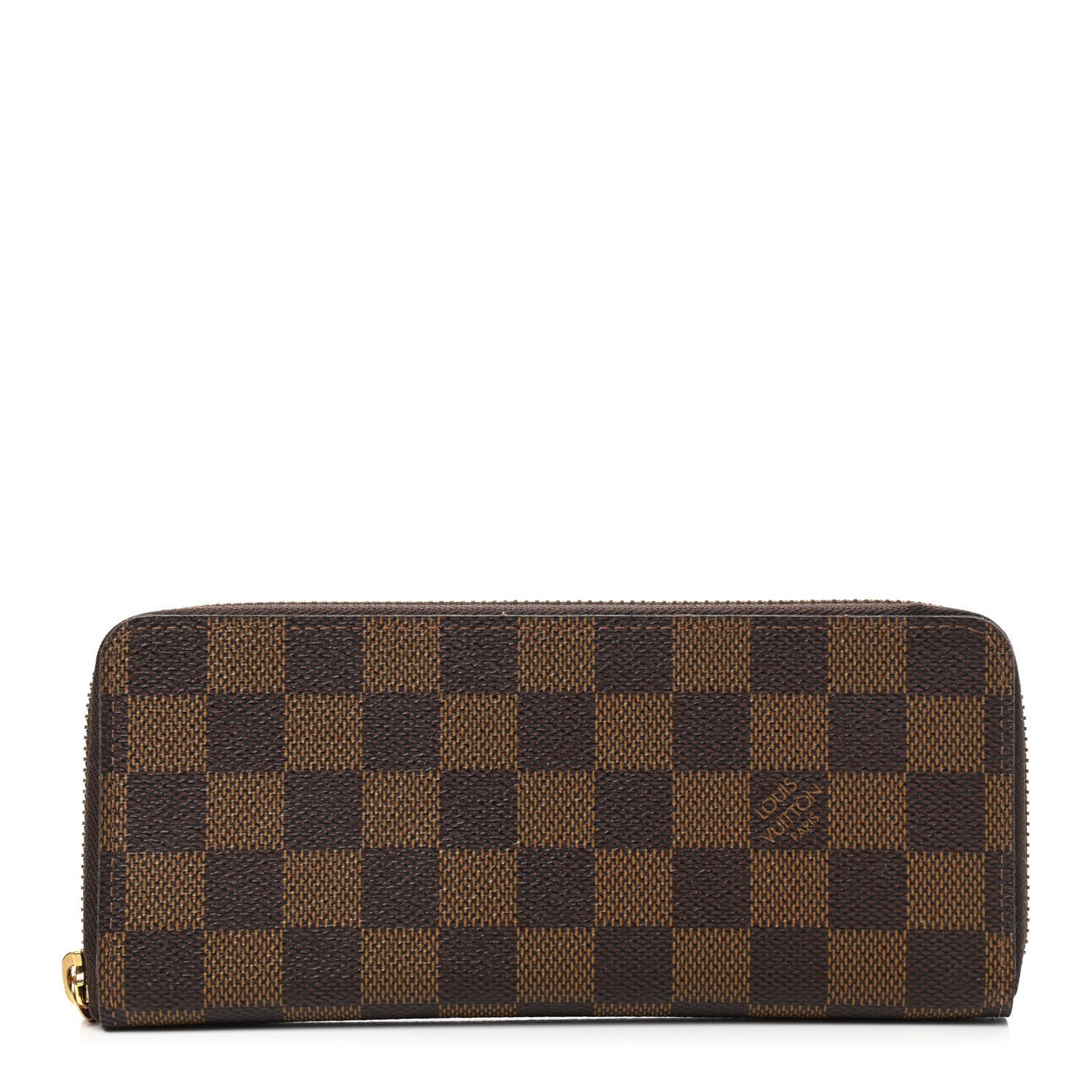 Louis Vuitton Damier Ebene Clemence Wallet Cherry 1 of 8