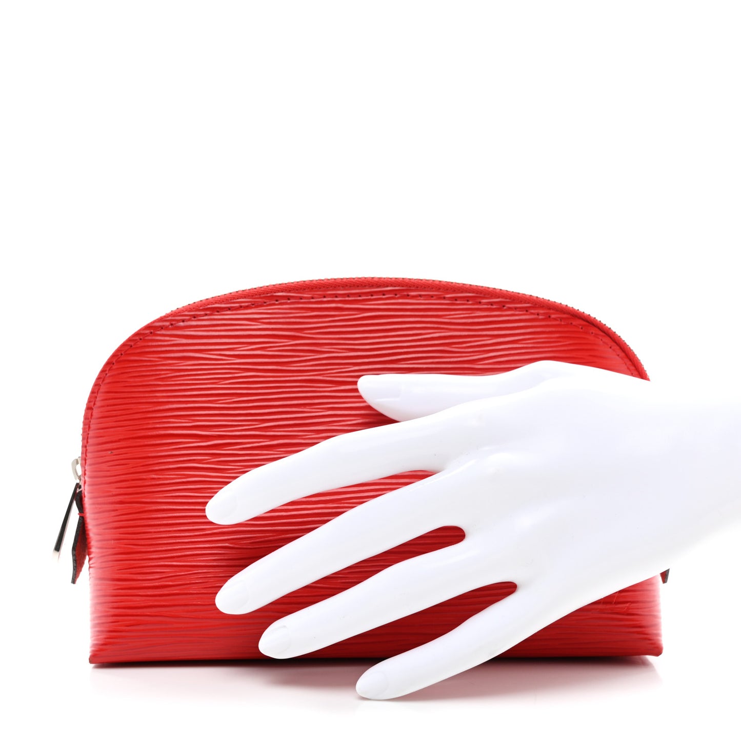 Epi Cosmetic Pouch Coquelicot