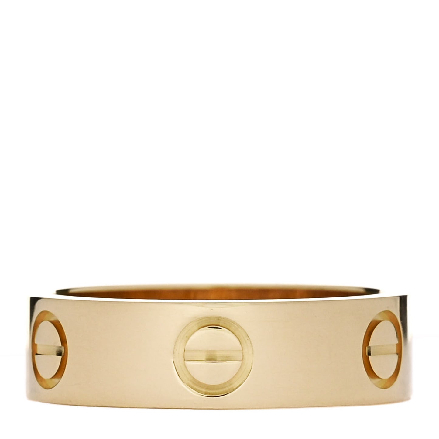 18K Yellow Gold 5.5mm LOVE Ring 54 7