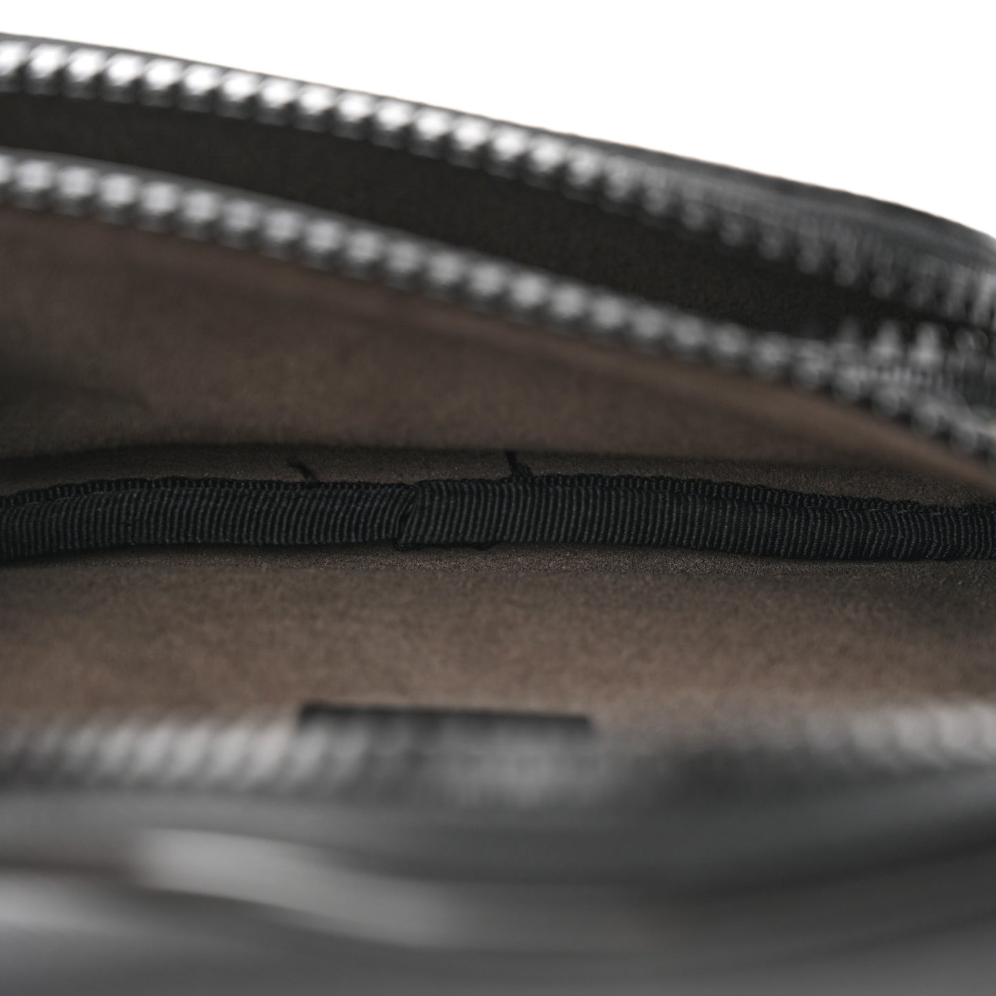GG Supreme Monogram Belt Bag Black