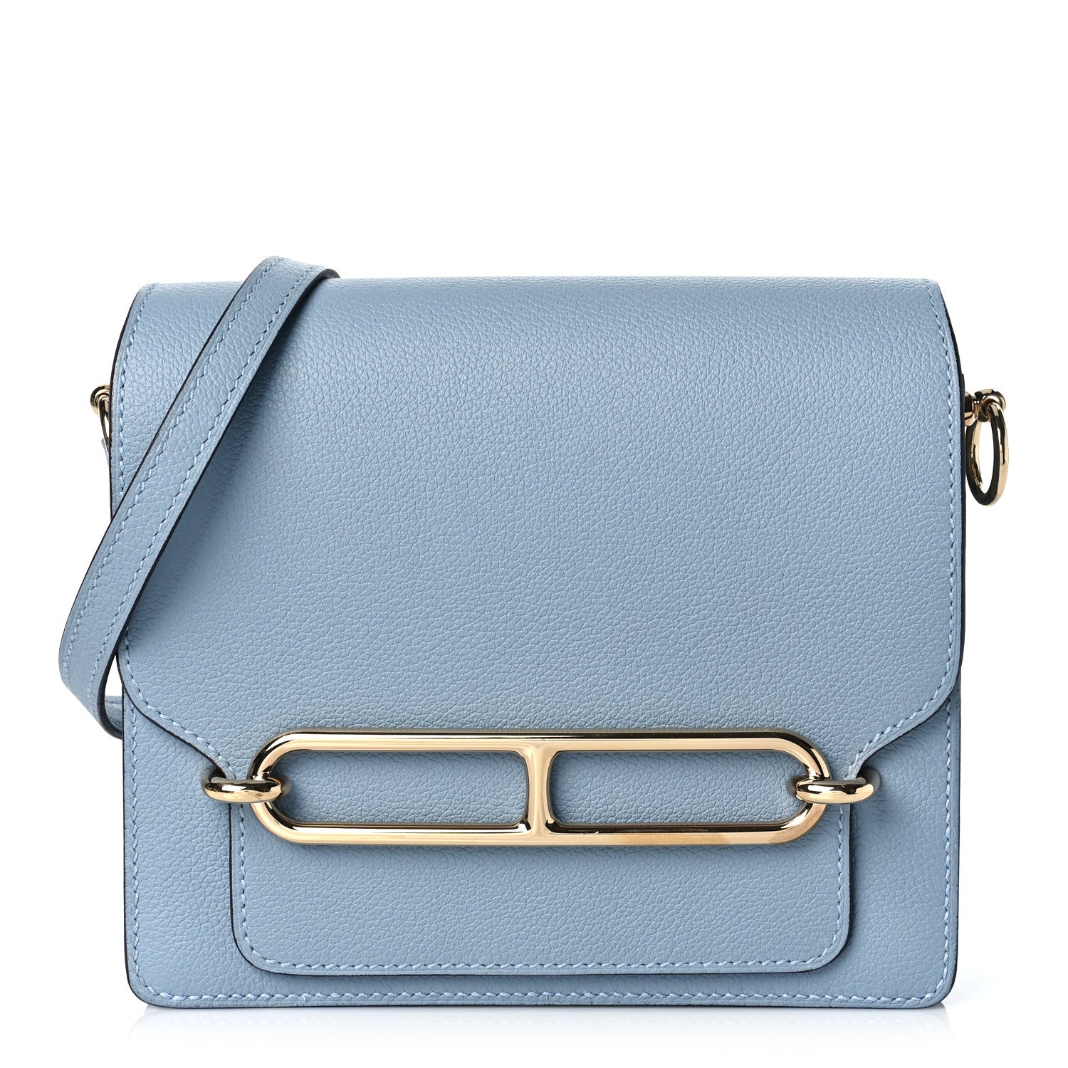 Hermes Evercolor Mini Sac Roulis Celeste 1 of 7