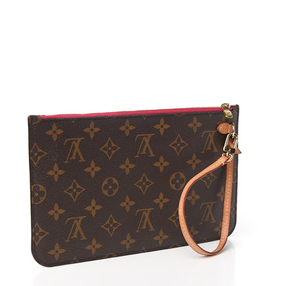 Louis Vuitton Monogram Neverfull MM GM Pochette Pivoine 2 of 6