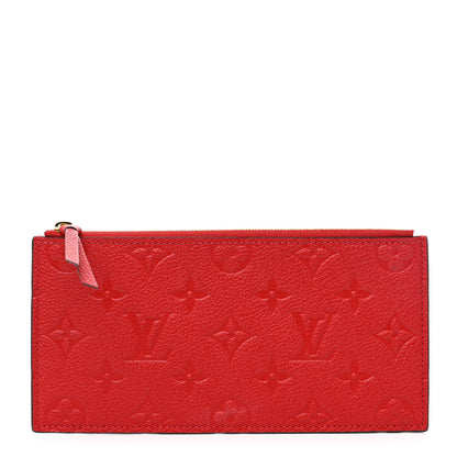 Louis Vuitton Empreinte Felicie Chain Wallet Zippered Insert Cherry 1 of 7