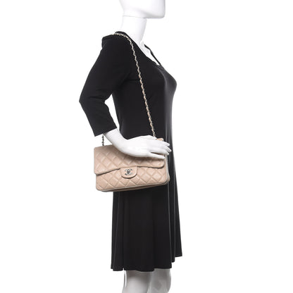 Chanel Calfskin Quilted Tender Touch Flap Bag Beige 2 of 14
