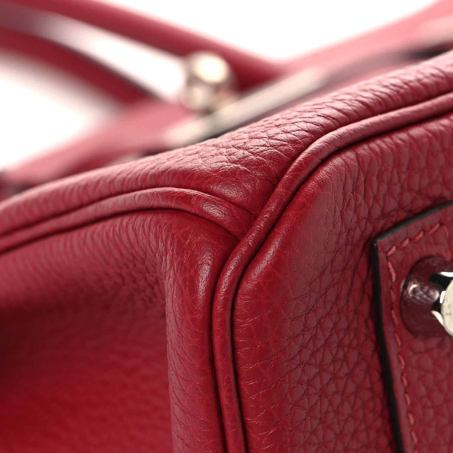 Hermes Togo Birkin 30 Rouge Grenat 9 of 12