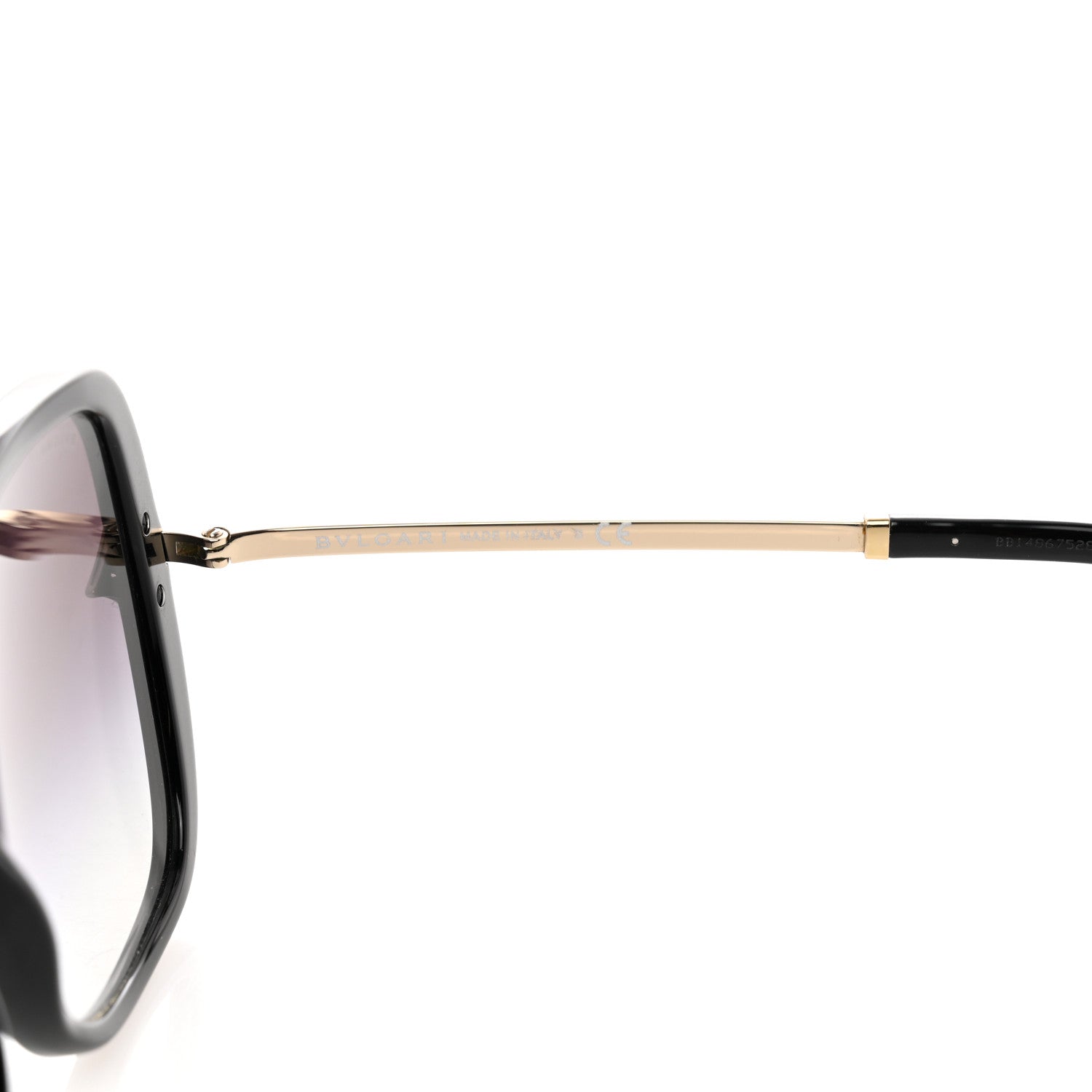 Bulgari Oversized Crystal Sunglasses 8217-B Black 6 of 7