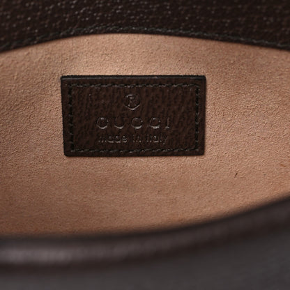 Gucci Monogram Jumbo GG Textured Dollar Calfskin Super Mini Dionysus Shoulder Bag Camel Ebony New Acero 6 of 7