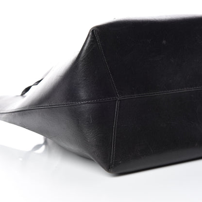 Mansur Gavriel Vegetable Tanned Calfskin Bucket Bag Black Flamma 6 of 16