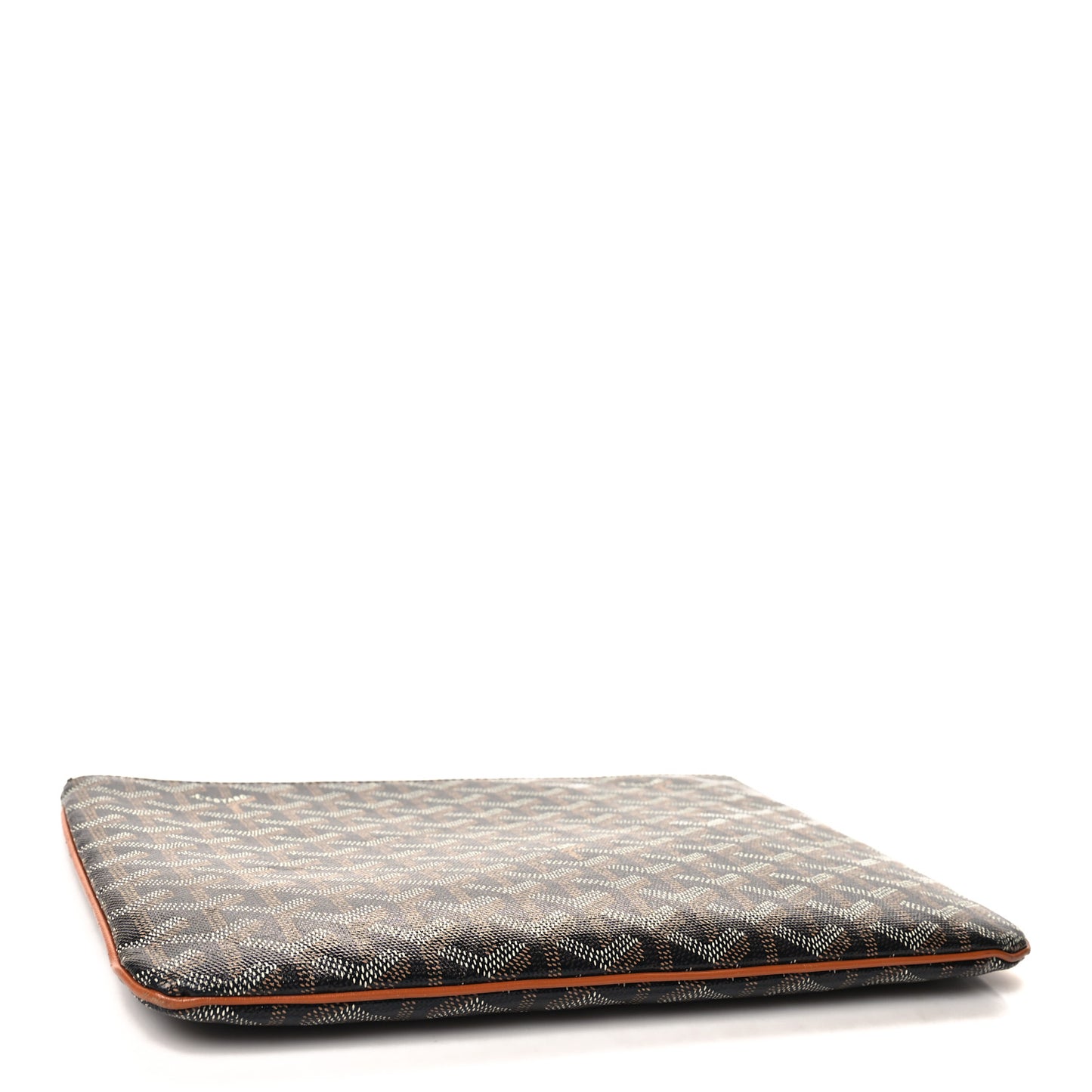 Goyardine Senat MM Pocket Black Tan