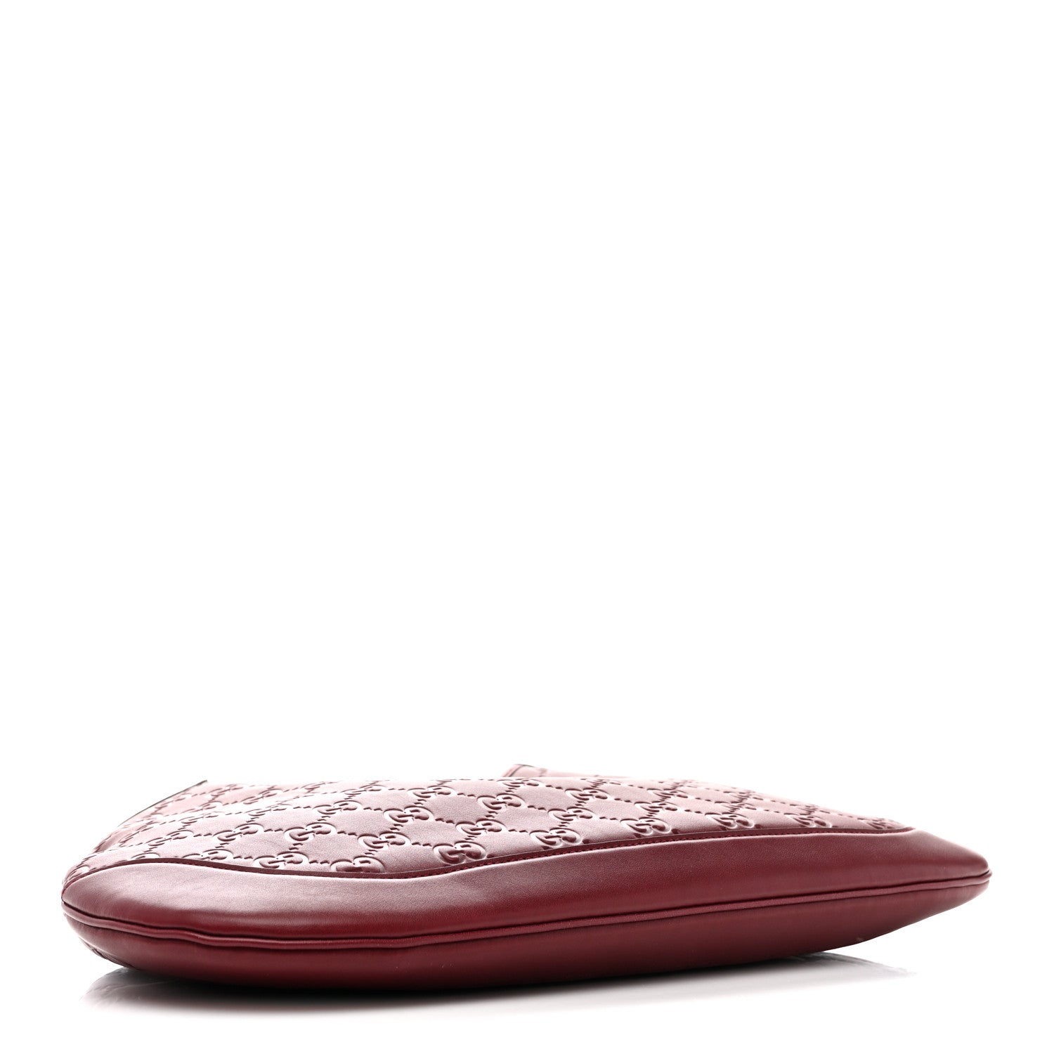 Gucci GG Calfskin Embossed B Medium Shoulder Bag Rose Ancora 4 of 10