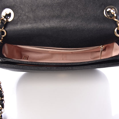 Chanel Grained Calfskin Quilted Medium Cuba Top Handle Flap Black 7 of 14