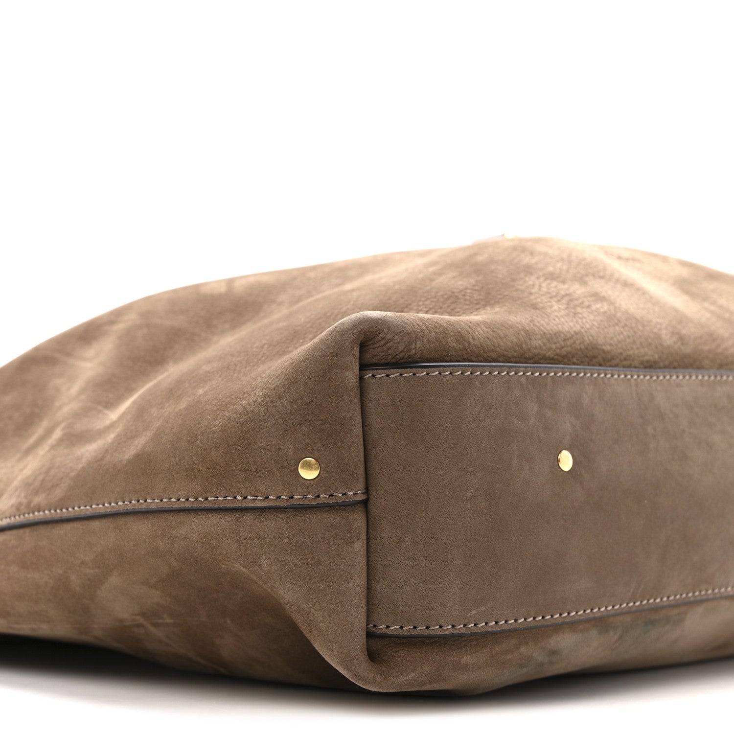 Chloe Suede Calfskin Marcie Hobo Bag Flannel Grey 10 of 14