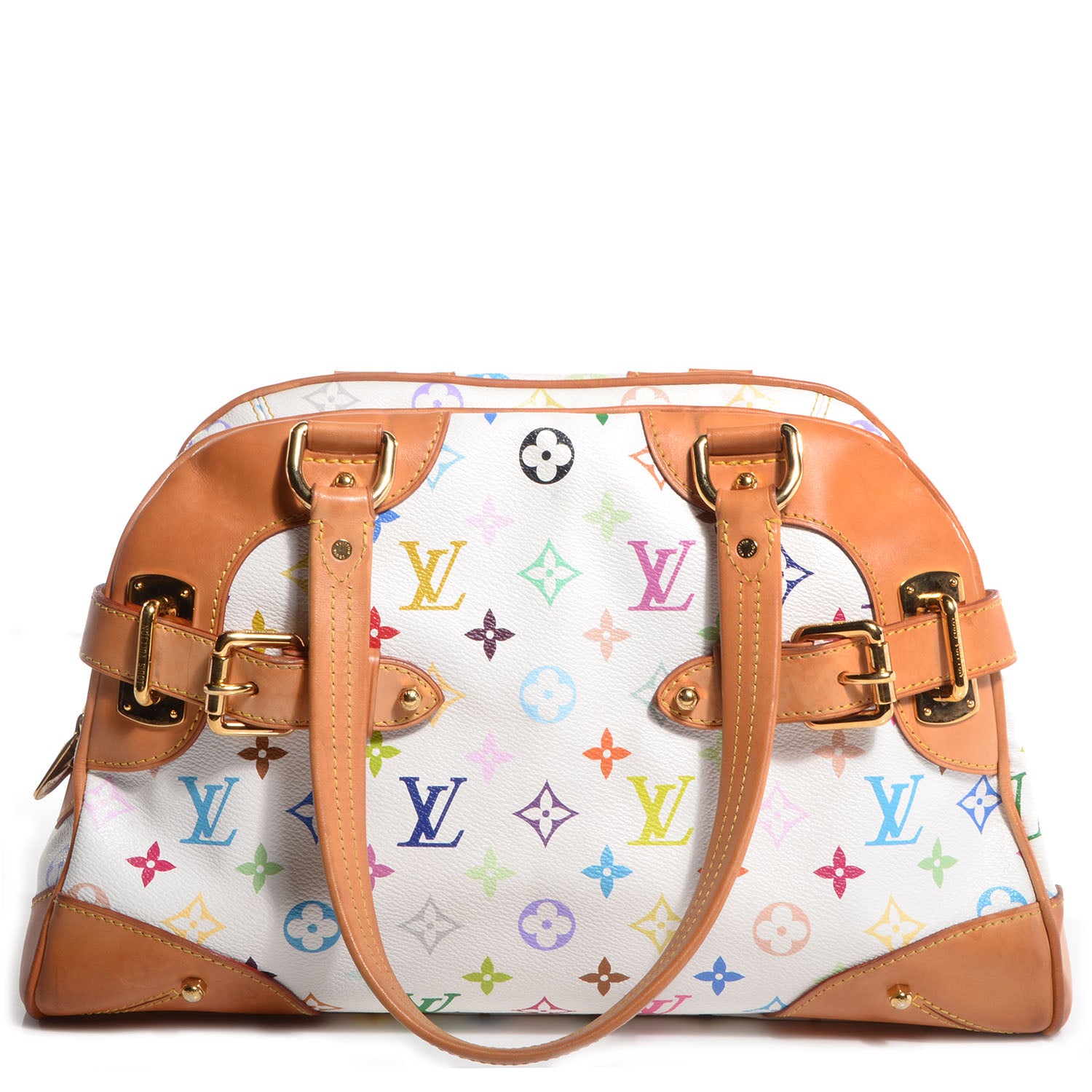 Louis Vuitton Monogram Multicolor Claudia White 1 of 7