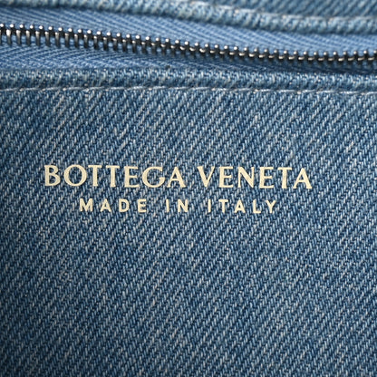 Bottega Veneta Denim Maxi Intrecciato Cassette Crossbody Bag Washed Indigo 6 of 9