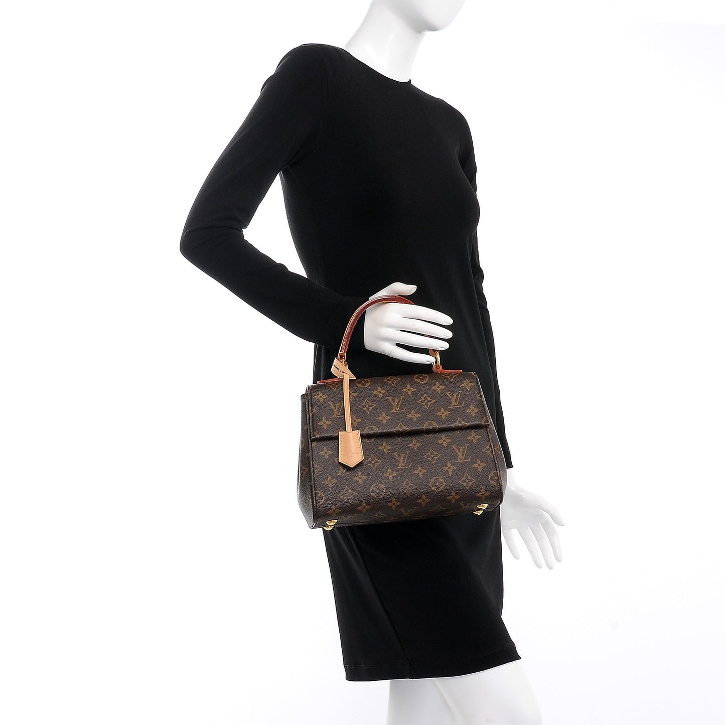 Monogram Cluny BB Bordeaux Fuchsia