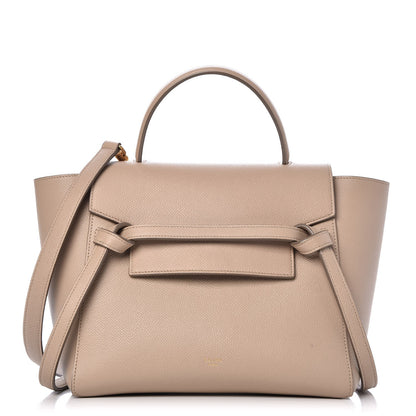 Celine Grained Calfskin Micro Belt Bag Light Taupe 1 of 8