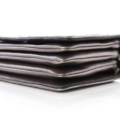 Saint Laurent Metallic Lambskin Diamond Quilted Monogram Angie Chain Bag Pimbo 6 of 11