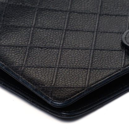 Chanel Caviar Stitched Agenda Cover Black 7 of 8